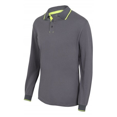 Polo Bicolor Raya M/L