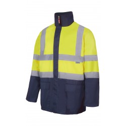 Parka 4 en 1 Bicolor Alta Visibilidad