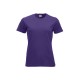 Camiseta Mujer Manga Corta 100% Algodón