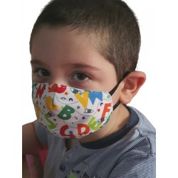 Pack de 4 Máscaras para Niños. Higiénica Homologada según norma UNE0065