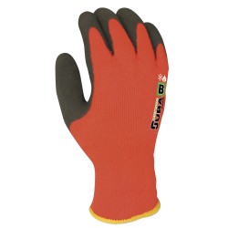 Pack Guante Poliéster Forrado con Recubrimiento de Látex