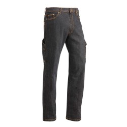Pantalón Vaquero multibolsillos 97% Alg - 3% Elastano, 400grs/m2