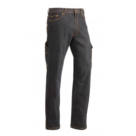 Pantalón Vaquero multibolsillos 97% Alg - 3% Elastano, 400grs/m2