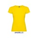 Camiseta Mujer M/C 100% Algodón