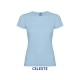 Camiseta Mujer M/C 100% Algodón