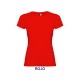 Camiseta Mujer M/C 100% Algodón