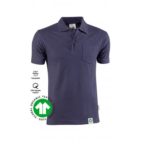Polo Manga Corta 100% Algodón Orgánico