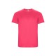 Camiseta Técnica Rosa Flúor
