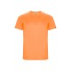 Camiseta Técnica Naranja Flúor
