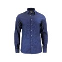 Camisa Jacquard Slim 100% Algodón