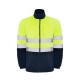 Forro Polar Bicolor Alta Visibilidad. 100% Poliéster. 300 g/m²