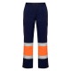 Pantalón Multibolsillos Alta Visibilidad Invierno. 80% Poliéster - 20% Algodón. 250 g/m².