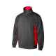 Sudadera Bicolor Media Cremallera