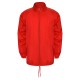 Chubasquero Cuello Alto Rojo