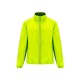 Cortavientos Hombre Amarillo Fluor