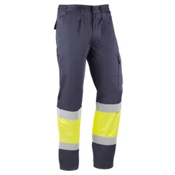 Pantalón Multibolsillos Bicolor