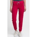 Pantalón elástico tipo deportivo de mujer. 96% Poliéster - 4% Lycra