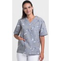 Casaca Unisex Estampada 100% Microfibra
