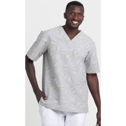 Casaca Unisex Estampada 100% Microfibra