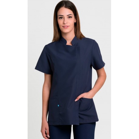 CHAQUETA MUJER MICROFRIBRA ASIMÉTRICA