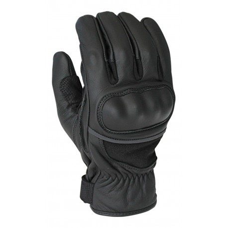 Pack Guante Biker de Piel Flor de Cabra con Refuerzos en Piel Vacuno