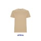 Camiseta 100% Algodón Arena