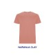 Camiseta 100% Algodón Naranja Clay