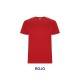 Camiseta 100% Algodón Rojo