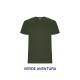 Camiseta 100% Algodón Verde Aventura