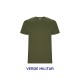 Camiseta 100% Algodón Verde Militar