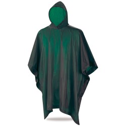 Poncho impermeable en PVC