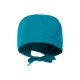 Gorro Sanitario Unisex con Cintas. Azul Danubio