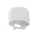 Gorro Sanitario Unisex con Cintas. Blanco