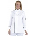 Chaqueta Unisex con Vivos en Contraste 65% Pol - 35% Alg