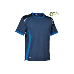 Camiseta 60% Algodón - 40% Poliéster PET Reciclado. 140g/m2