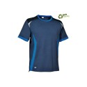 Camiseta 60% Algodón - 40% Poliéster PET Reciclado. 140g/m2