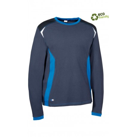 Camiseta 60% Algodón - 40% Poliéster PET Reciclado. 180g/m2