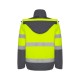 Parka Bicolor Alta Visibilidad Mangas Desmontables