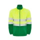 Forro Polar Bicolor Alta Visibilidad. 100% Poliéster. 300 g/m²