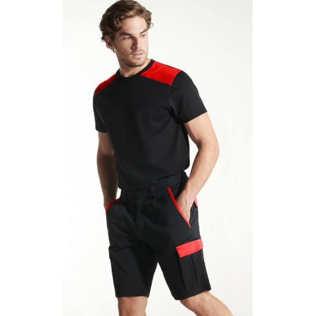 Bermuda Multibolsillos 65% poliéster / 33% algodón / 2% elastano, sarga, 250 g/m²
