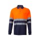 Polo Algodón Bicolor ML RS. 55% Alg. - 55% Poli. 150gr