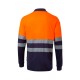 Polo Algodón Bicolor ML RS. 55% Alg. - 55% Poli. 150gr