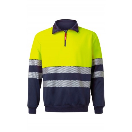 Sudadera A/V Cintas Rerectantes termoselladas RS. 100% Poli. 300gr