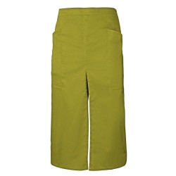 Delantal Largo.  Sarga. 65% Poliéster - 35% Algodón. 190 gsm