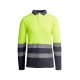 Polo Técnico Bicolor Alta Visibilidad. 55% Alg./45% Pol. 170 g/m²