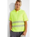 Polo Técnico Alta Visibilidad. 55% Alg./45% Pol. 170 g/m²
