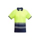 Polo Técnico Bicolor Alta Visibilidad. 55% Alg./45% Pol. 170 g/m²