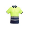 Polo Técnico Bicolor Alta Visibilidad. 55% Alg./45% Pol. 170 g/m²
