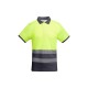 Polo Técnico Bicolor Alta Visibilidad. 55% Alg./45% Pol. 170 g/m²