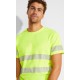 Camiseta Técnica Alta Visibilidad. 55% Alg./45% Pol. 170 g/m²